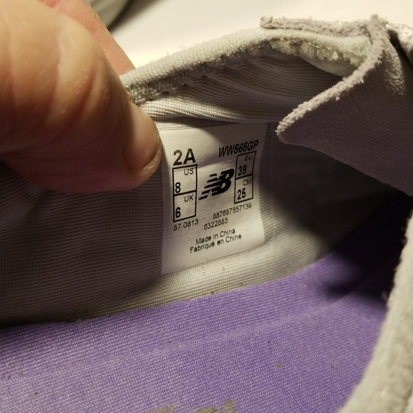 New Balance 565 slip on running women's size 8 2A - Picture 6 of 7